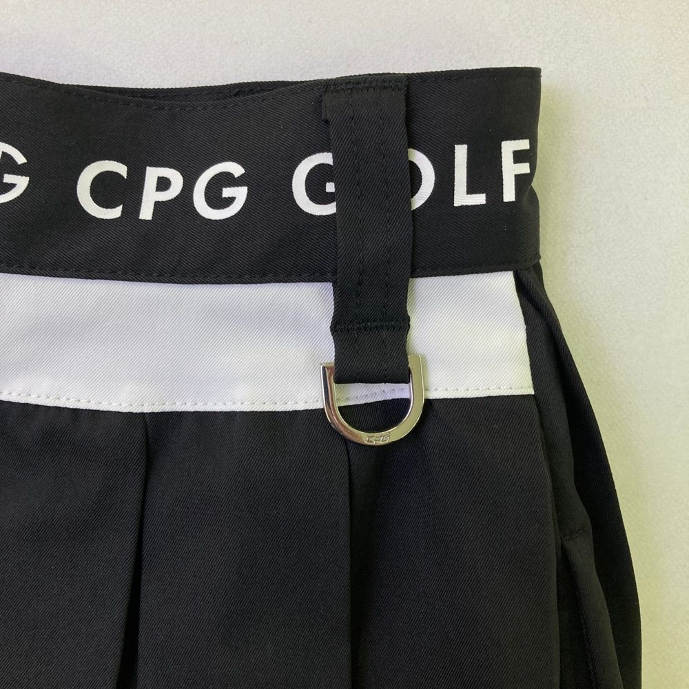 サイズ：2 CPG GOLF シーピージーゴルフ 1206-24207 スカート  ブラック系 [240101675952] ゴルフウェア レディース ストスト サイズ：2 CPG GOLF シーピージーゴルフ 1206-24207 スカート ブラック