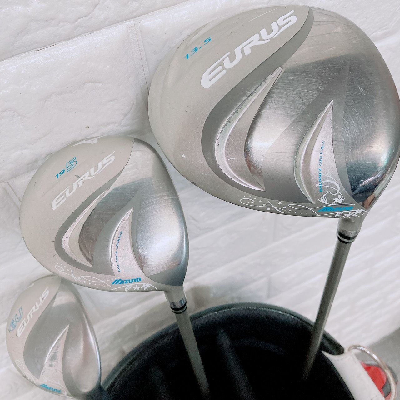 レディース ゴルフクラブセット MIZUNO ミズノ EURUS ユーラス 9本 