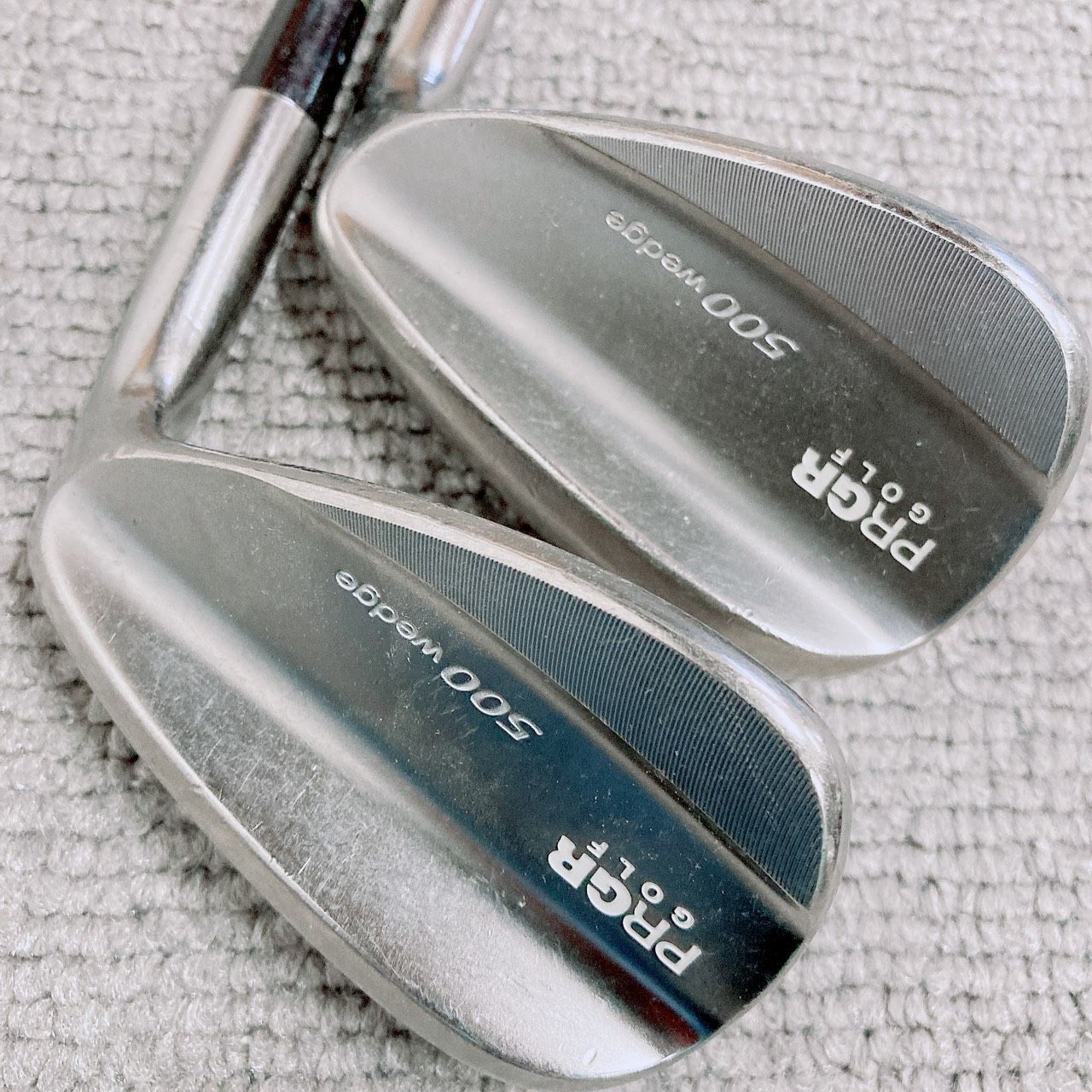 PRGR プロギア 500WEDGE 2 本セット 52°57° AW SW カーボンシャフト M