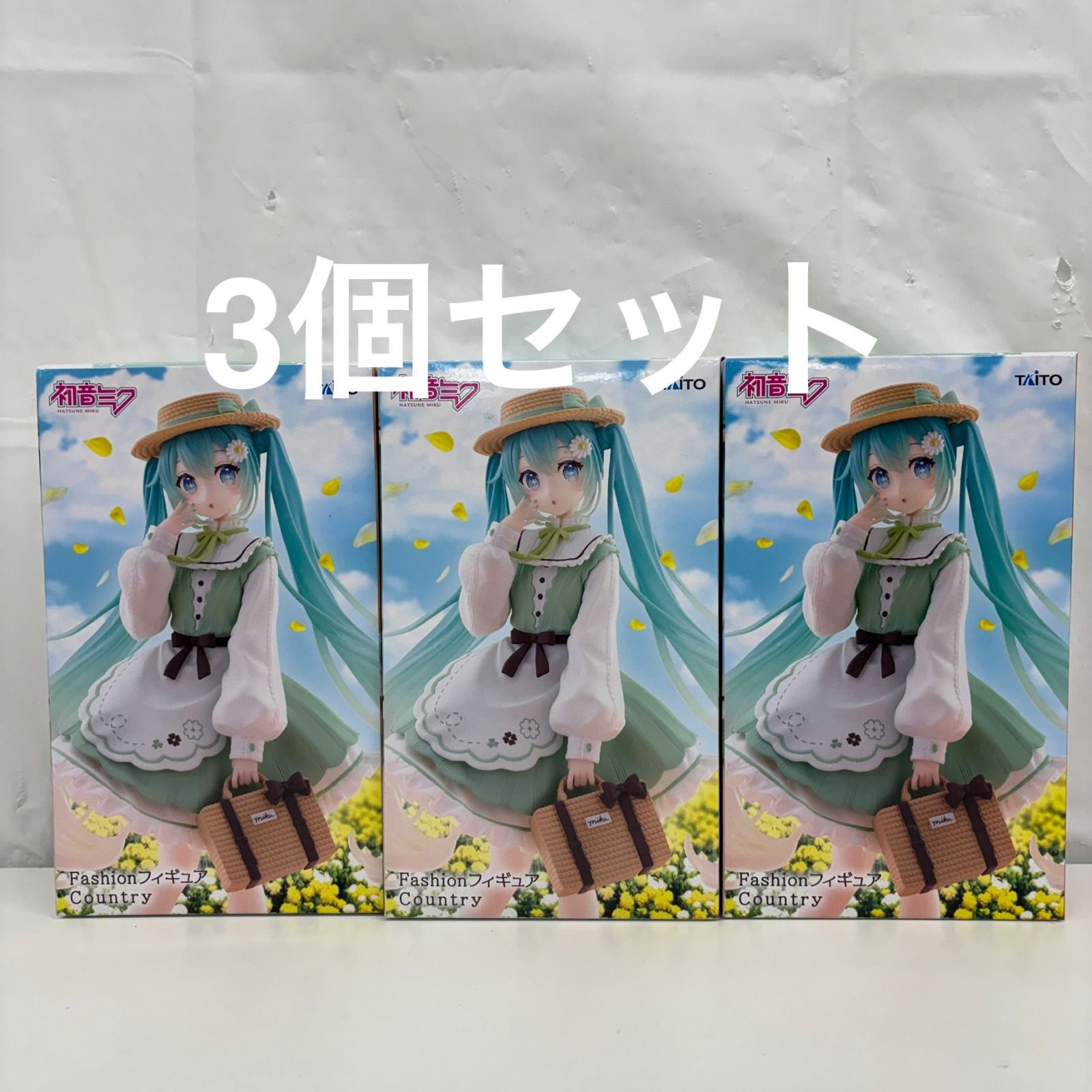 初音ミク フィギュア　3体セット ③ 初音ミクフィギュアセット 【公式通販】