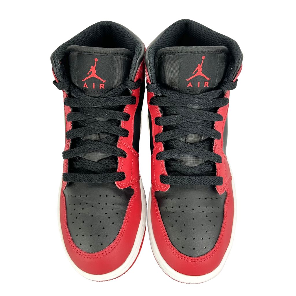 NIKE AIR JORDAN 1 MID BLACK GYM RED WHITE ナイキ エア ジョーダン 1 