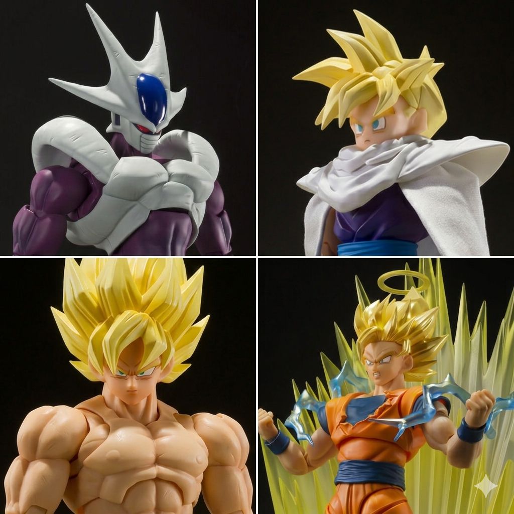 新品未開封 S.H.Figuarts ドラゴンボール人気キャラ4点セット（お得 