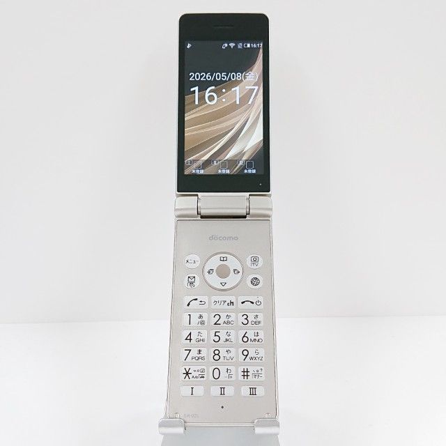 ゴールドスマホン携帯電話 スマートフォン・携帯電話 AQUOS ケータイ SH-02L ドコモ ゴールド