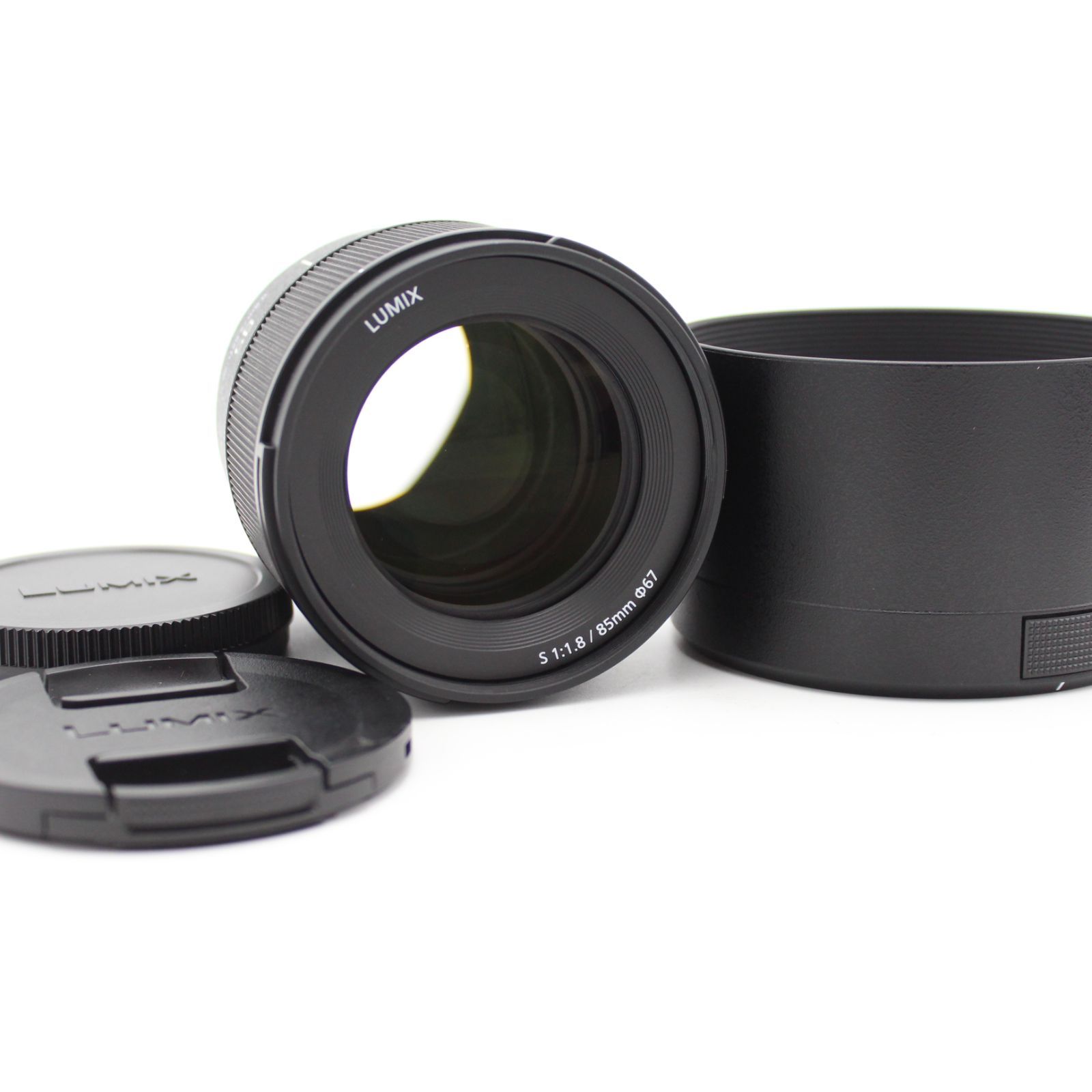 ■ほぼ新品■ PANASONIC パナソニック ルミックス LUMIX S 85mm F1.8 ブラック S-S85 ♯12309