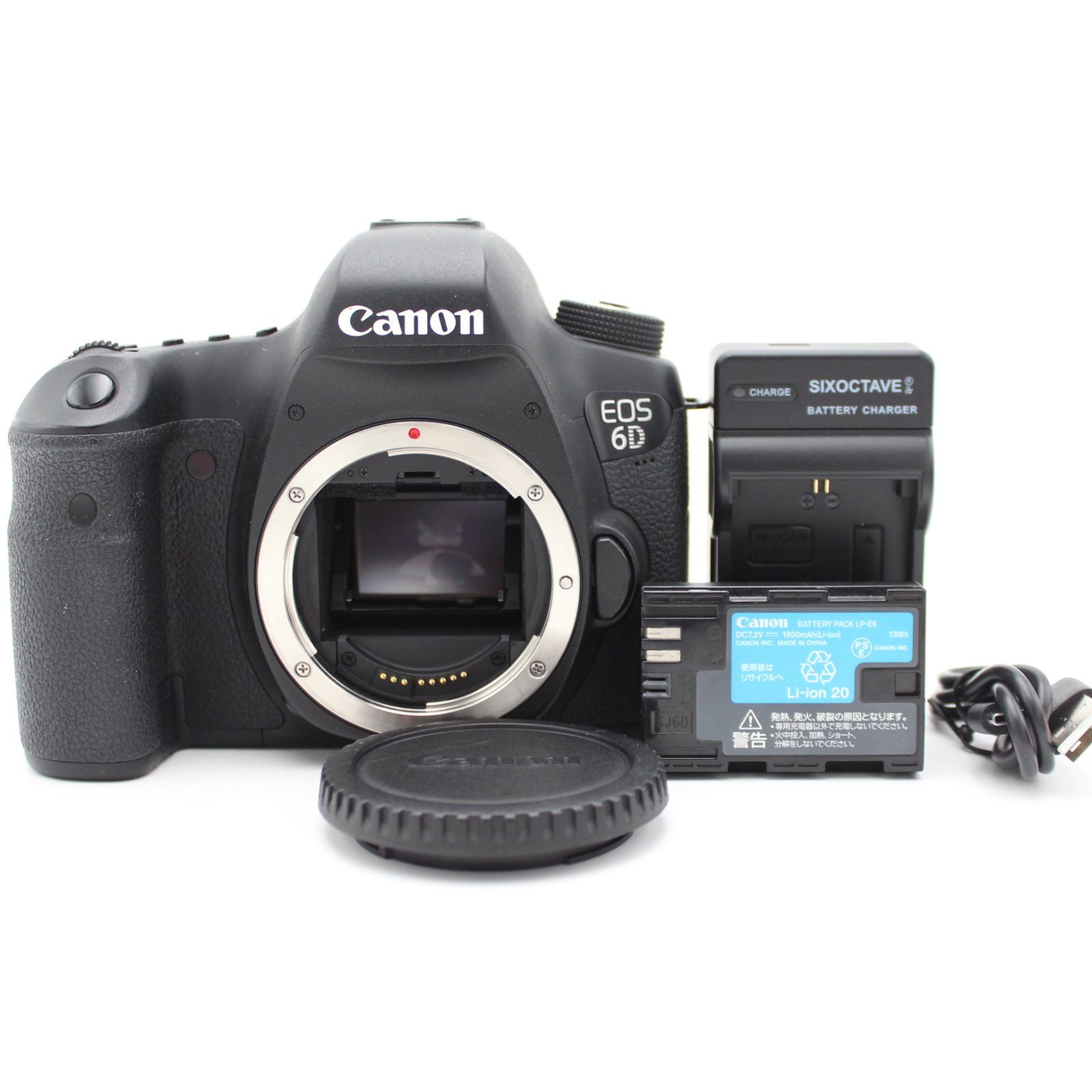 CANON◇デジタル一眼カメラ EOS 6D ボディ DS126401 外観特上級】Canon 