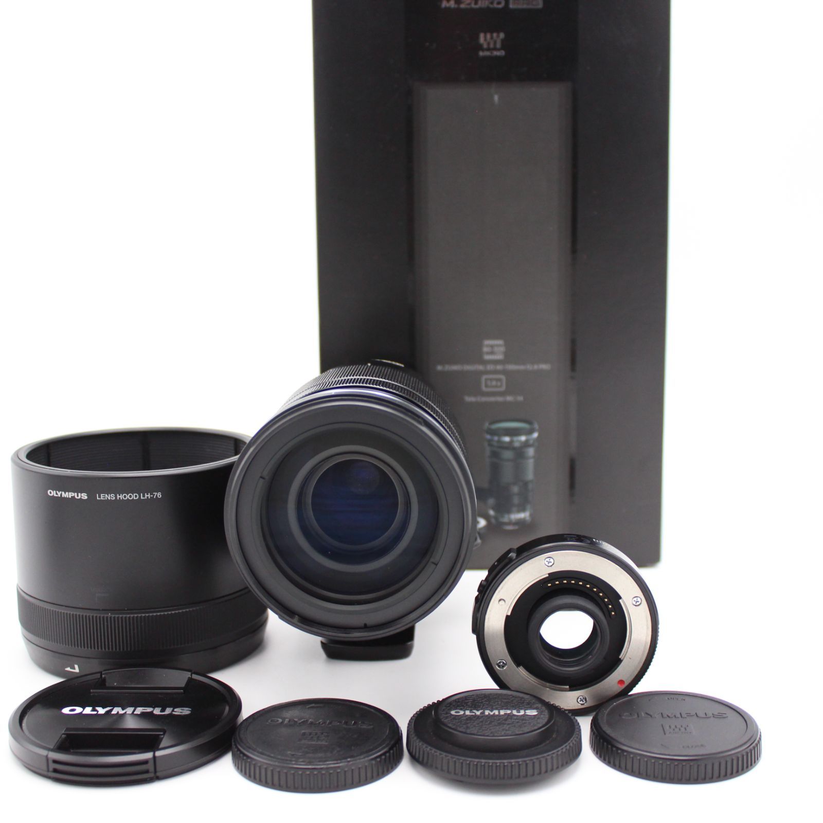 ■ほぼ新品■ OLYMPUS M.ZUIKO DIGITAL ED 40-150mm F2.8 PRO テレコンバーターキット ♯12326