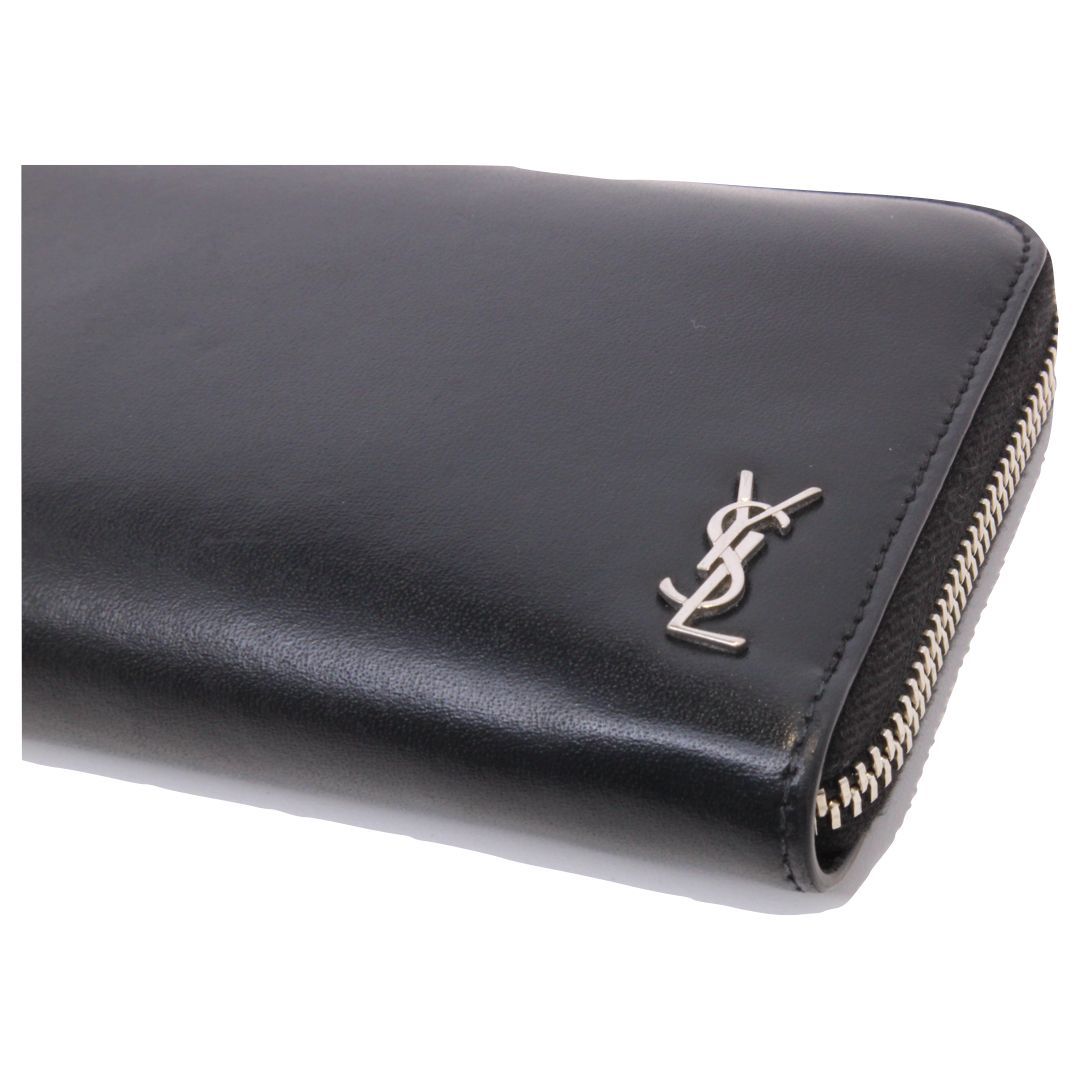 ☆【SAINT LAURENT サンローラン】 ラウンドジップウォレット 長財布