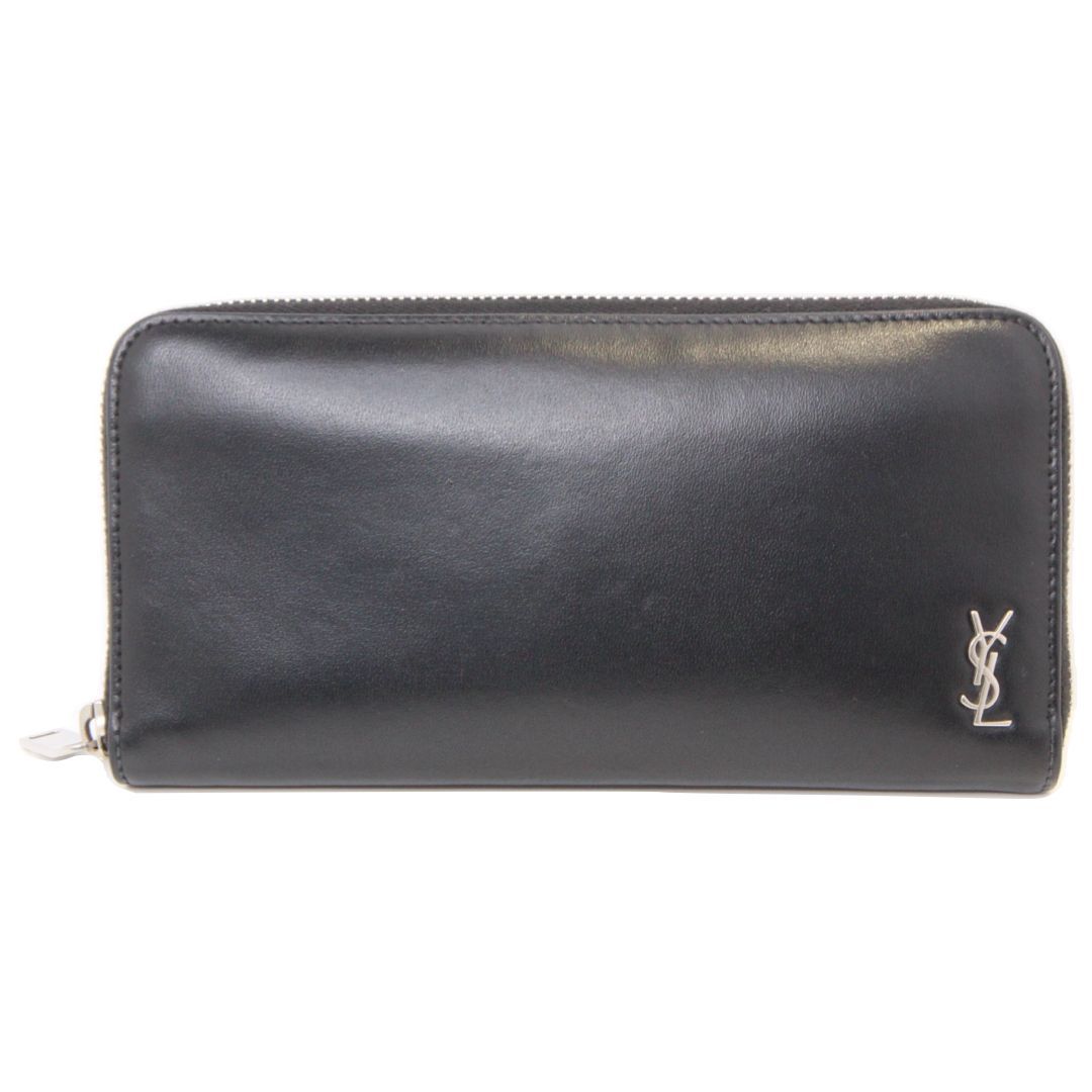 ☆【SAINT LAURENT サンローラン】 ラウンドジップウォレット 長財布