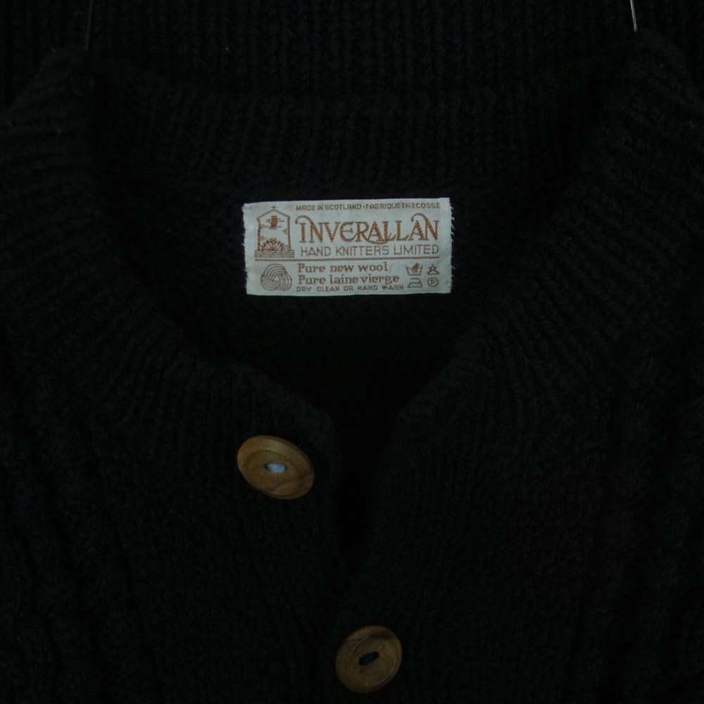 インバー アラン 4A INVERALLAN 茶タグ カーディガン ニット 【公式通販】