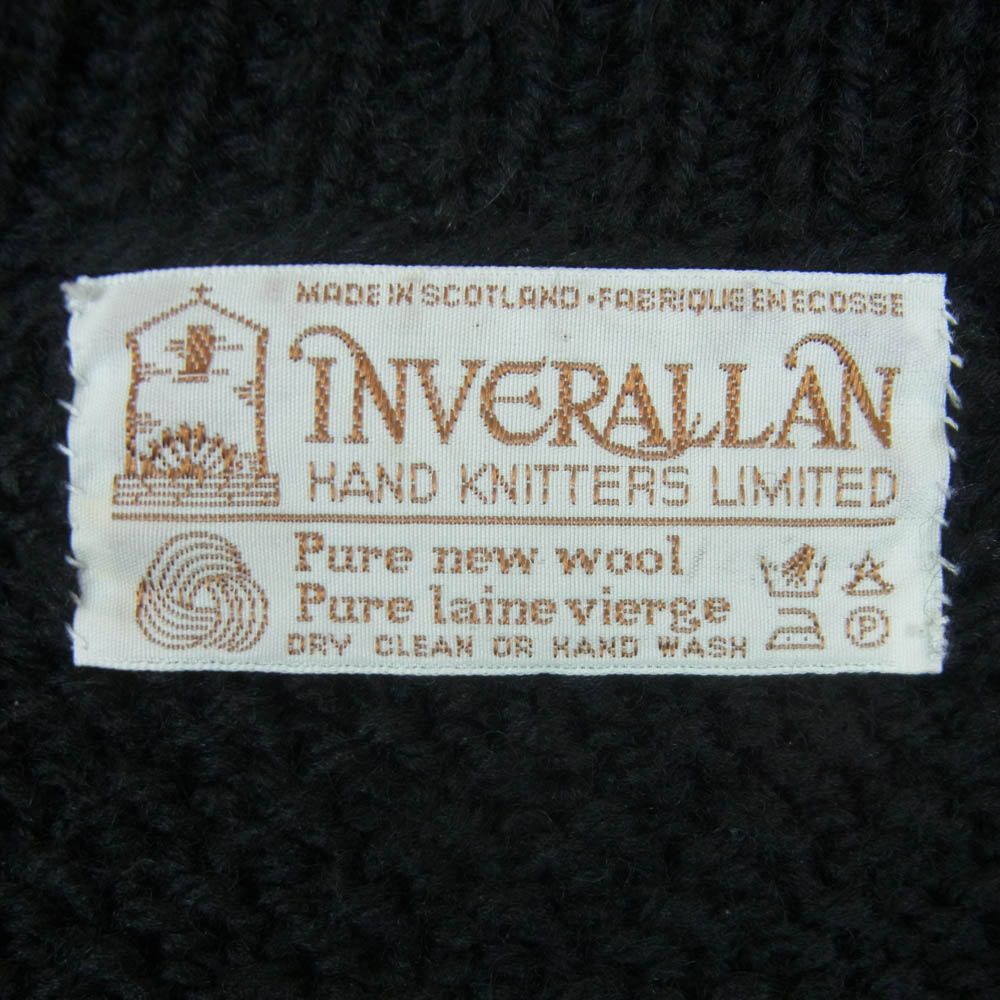 INVERALLAN インバーアラン 茶タグ 4A GOLFER CARDIGAN ゴルファー