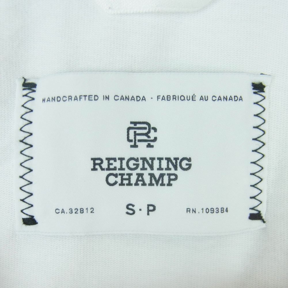 REIGNING CHAMP レイニングチャンプ クルーネック 長袖 Tシャツ