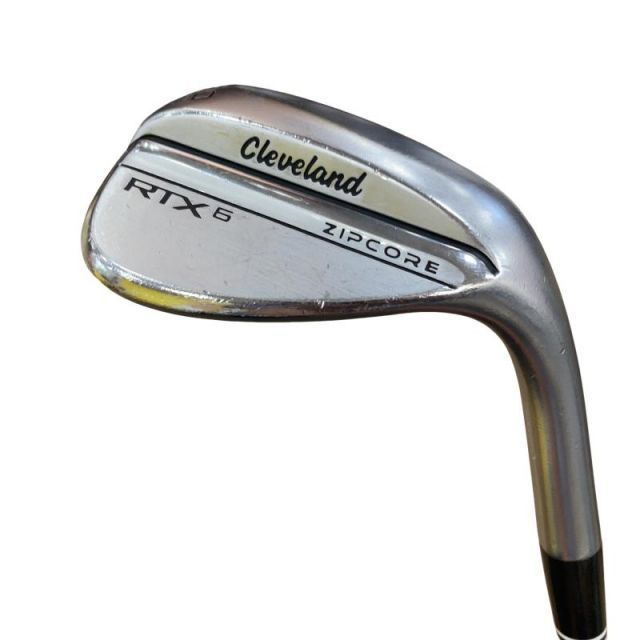 【中古】 クリーブランド Cleveland RTX-6 ZIPCORE ツアーサテン 60°/06° LOW ウェッジ WG Dynamic Gold (フレックスS) メンズ 男性用 右利き 右用 Cランク ゴルフクラブ