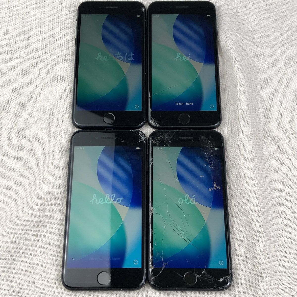 ◇ジャンク品・本体のみ◇【4点セット・SIMロックなし】Apple iPhone 