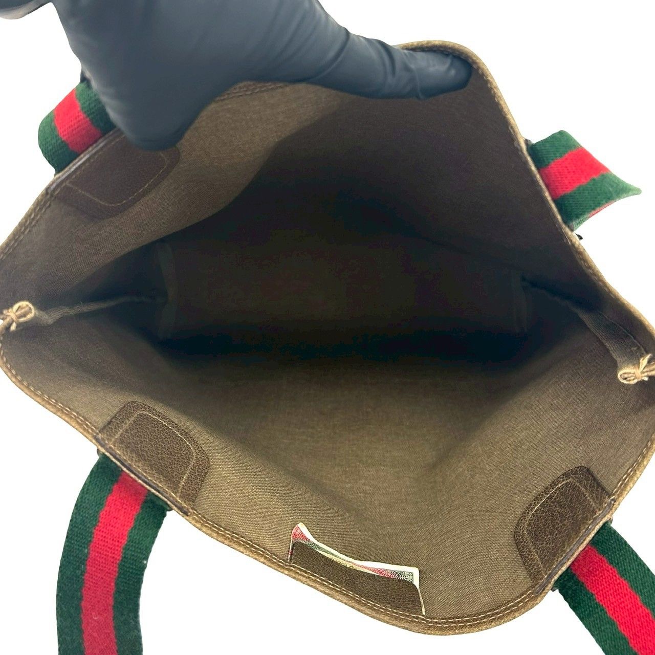 極 美品 GUCCI グッチ オールドグッチ ヴィンテージ シェリーライン GG