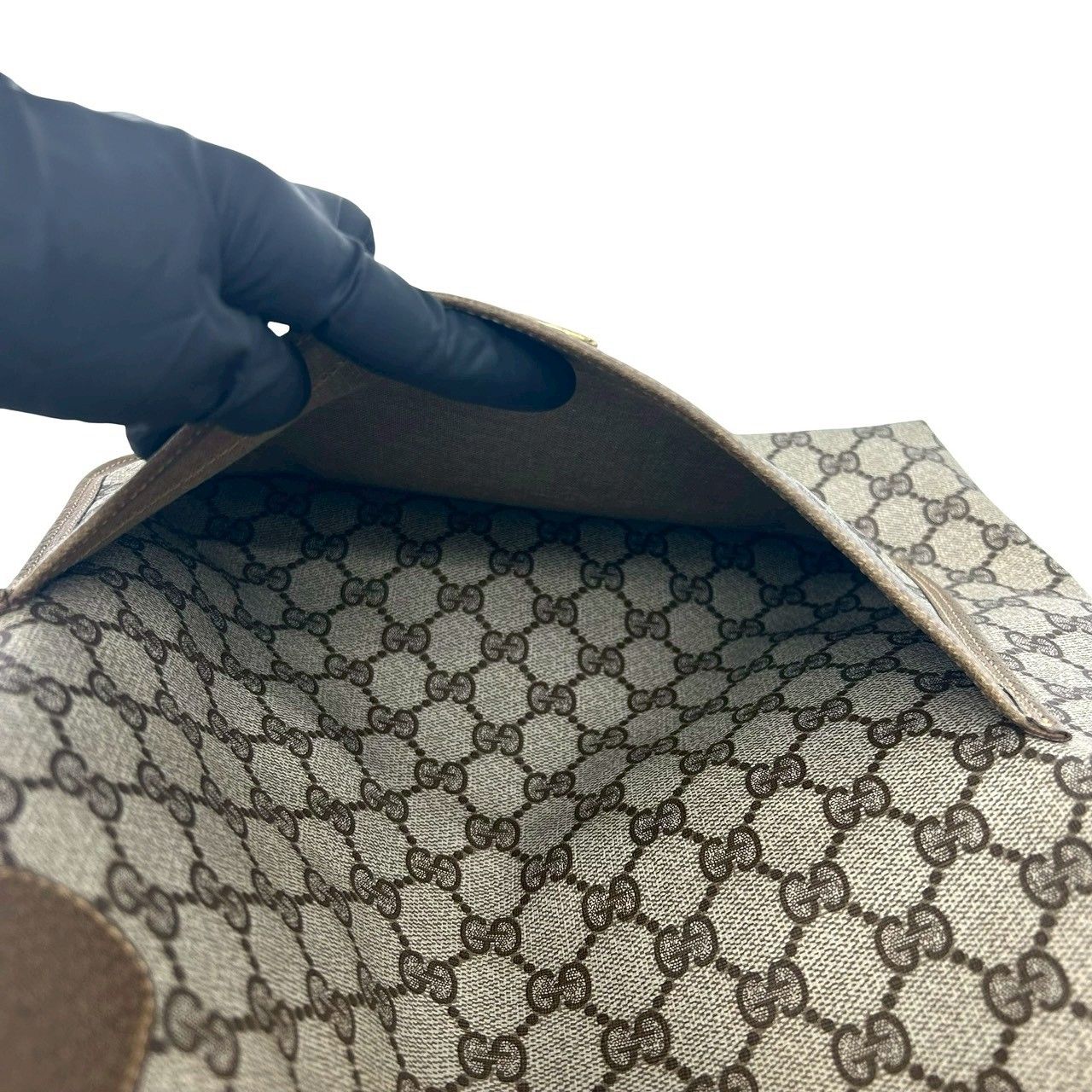 極 美品 GUCCI グッチ オールドグッチ ヴィンテージ シェリーライン GG