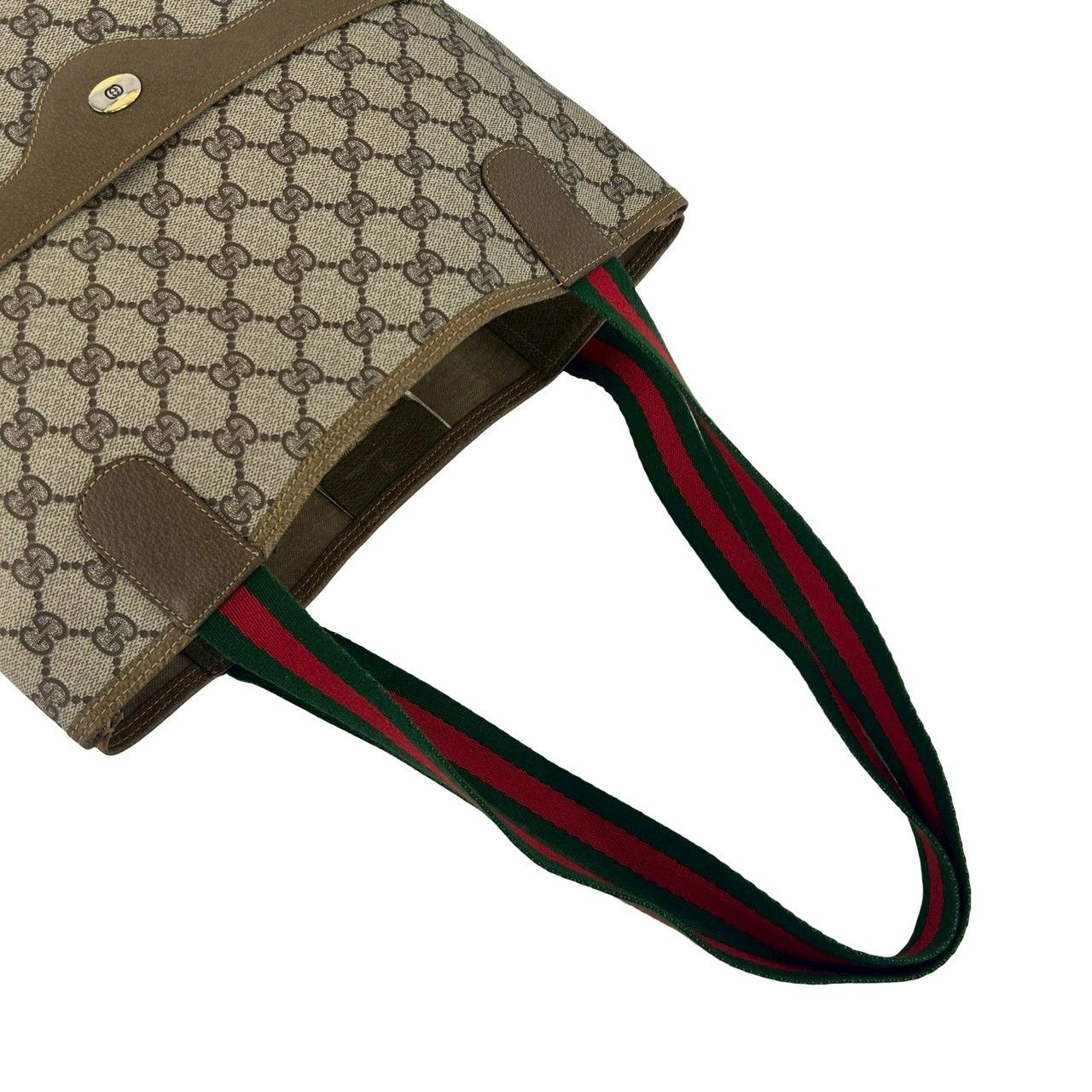 極 美品 GUCCI グッチ オールドグッチ ヴィンテージ シェリーライン GG