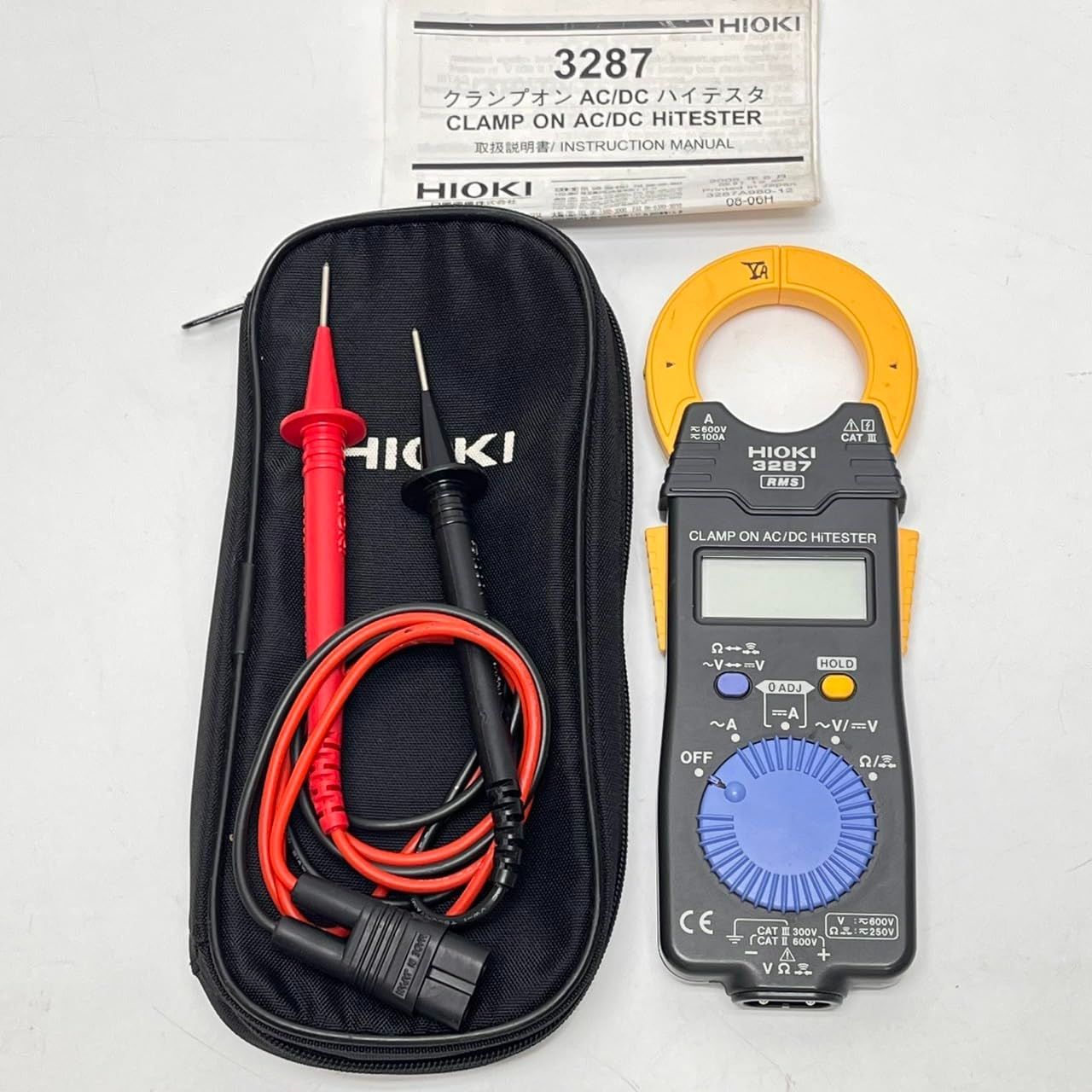 ＨＩＯＫＩ 　ＡＣ／ＤＣクランプメータ　３２８７　No2908