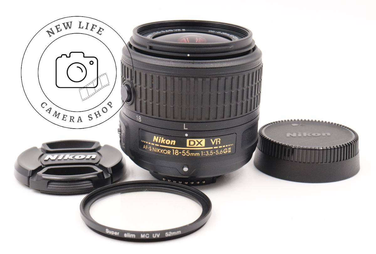惜しい極上品☆Nikon ニコン AF-S DX NIKKOR 18-55mm f/3.5-5.6 G VR
