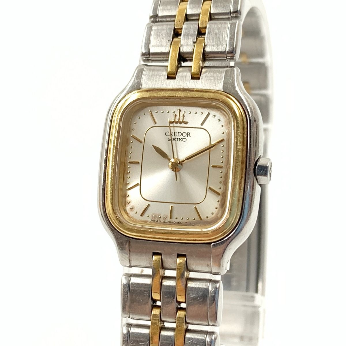 セイコー クレドール SEIKO CREDOR 腕時計 18KT クォーツ 18KTベゼル 