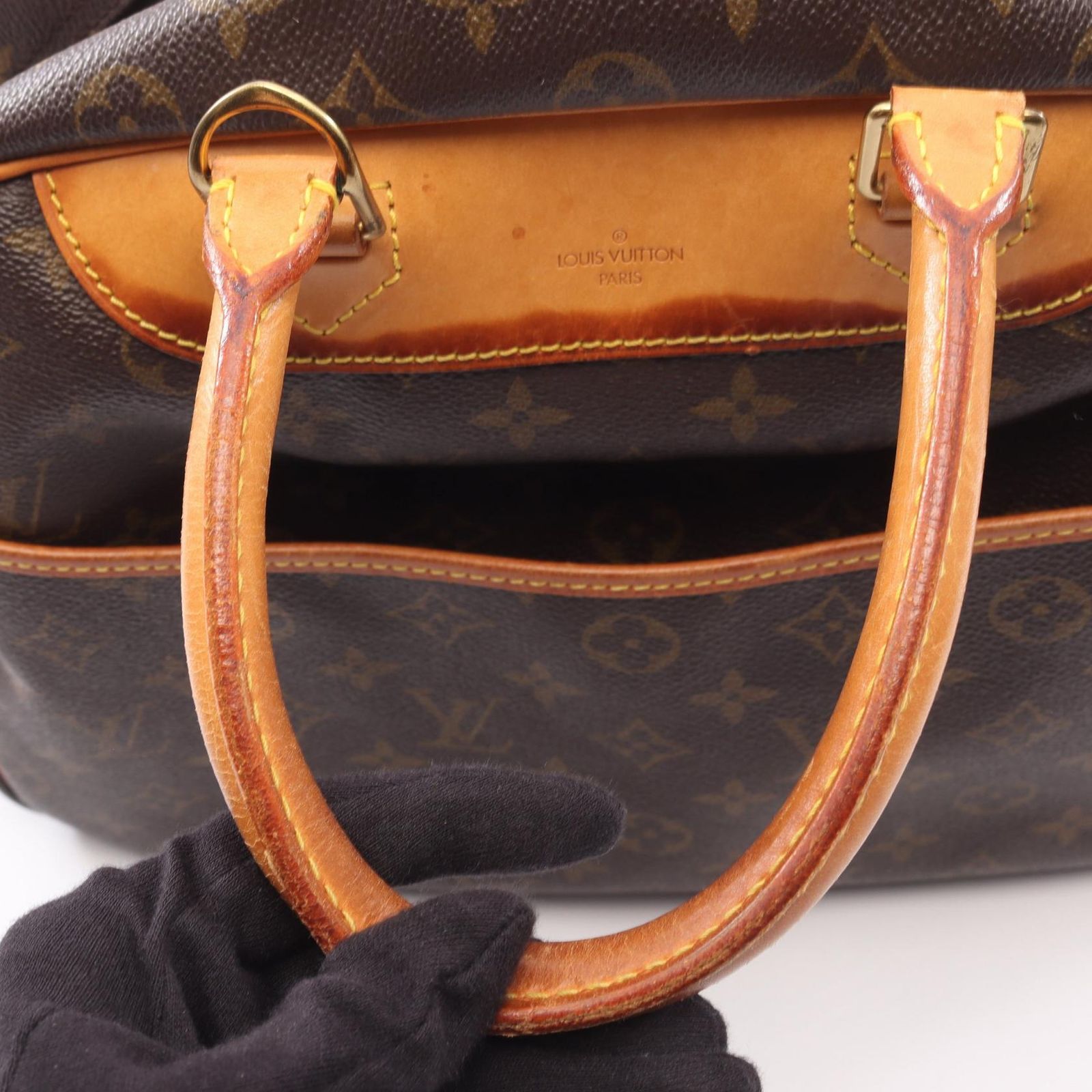 ルイ・ヴィトン LOUIS VUITTON ハンドバッグ ドーヴィル ボーリング 
