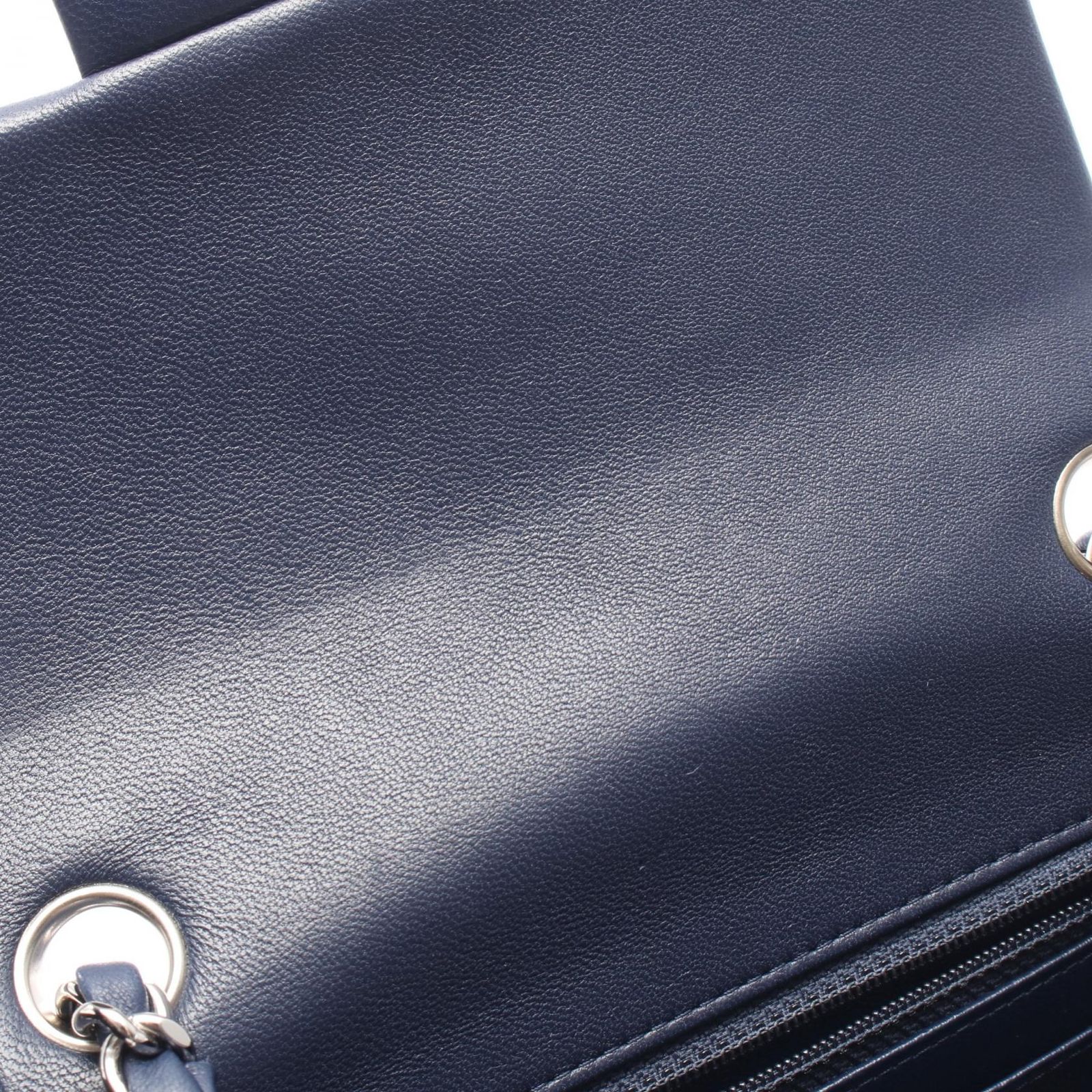 中古 シャネル CHANEL AS2431 ランダムシリアル レディース ショルダーバッグ マトラッセ ネイビー ラムスキン シャネル チェーンショルダーバッグ マトラッセ ココマーク トップ
