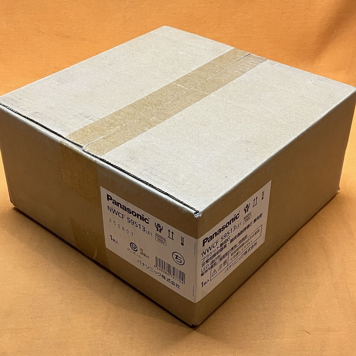 LEDブラケット パナソニック NWCF59513LE1 温白色 非常用 階段通路誘導灯 防雨型 自己点検スイッチ付