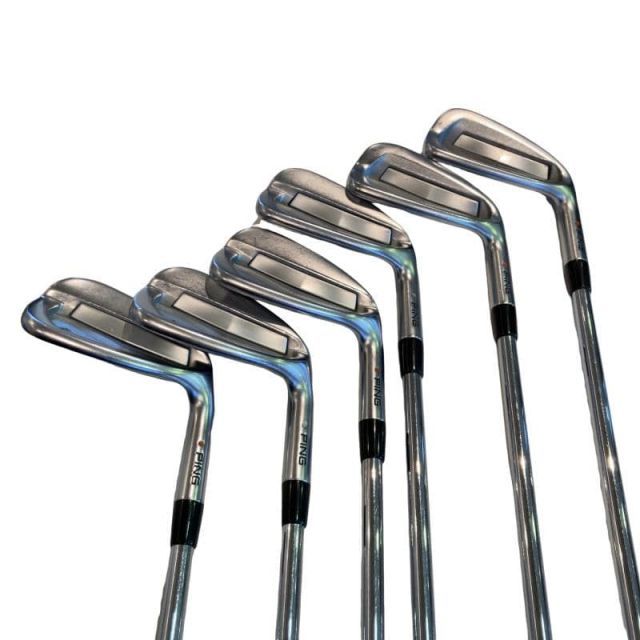 【中古】 ピン i210 6S アイアンセット IR PING AWT 2.0 LITE (フレックスS) メンズ 男性用 右利き 右用 Cランク ゴルフクラブ