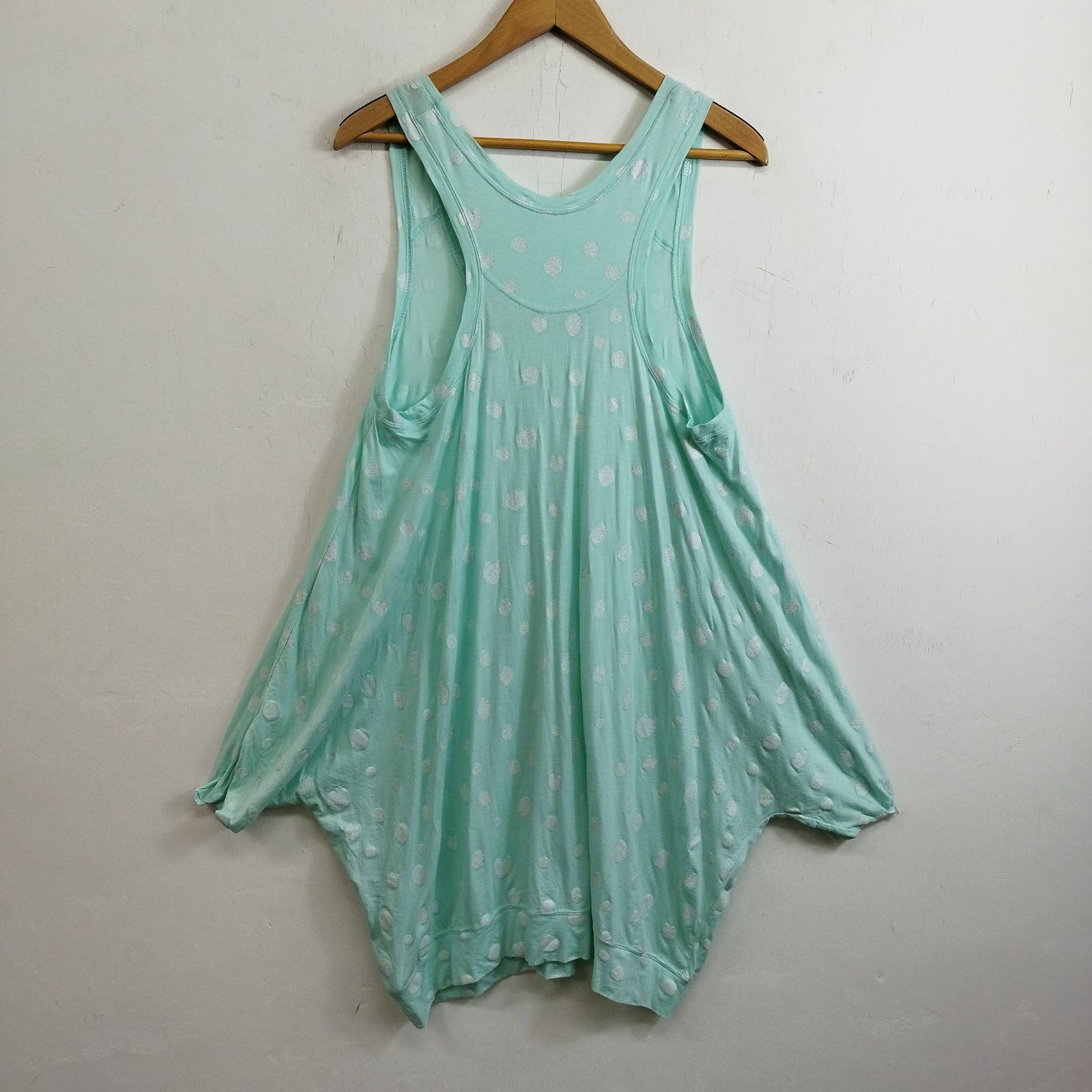 00s TSUMORI CHISATO ツモリチサト ドット柄変形タンクトップ バルーン