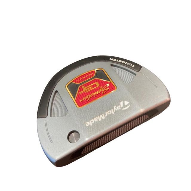 【中古】 テーラーメイド Spider GT ROLLBACK SILVER/BLACK シングルベンド 33インチ パター PT スチール (フレックスその他) メンズ 男性用 右利き 右用 Cランク ゴルフクラブ