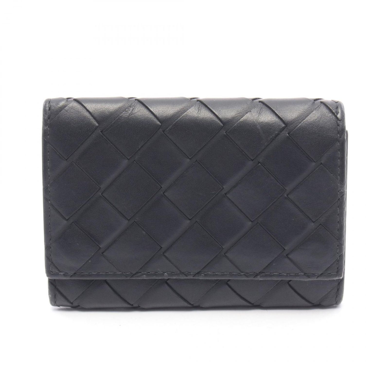 ボッテガヴェネタ BOTTEGA VENETA イントレチャート 6連 キーケース アクセサリー レザー メンズ ブラック系 / オレンジ系 630336 【中古】 ボッテガヴェネタ BOTTEGA VENETA キーケース イントレチャート 6連