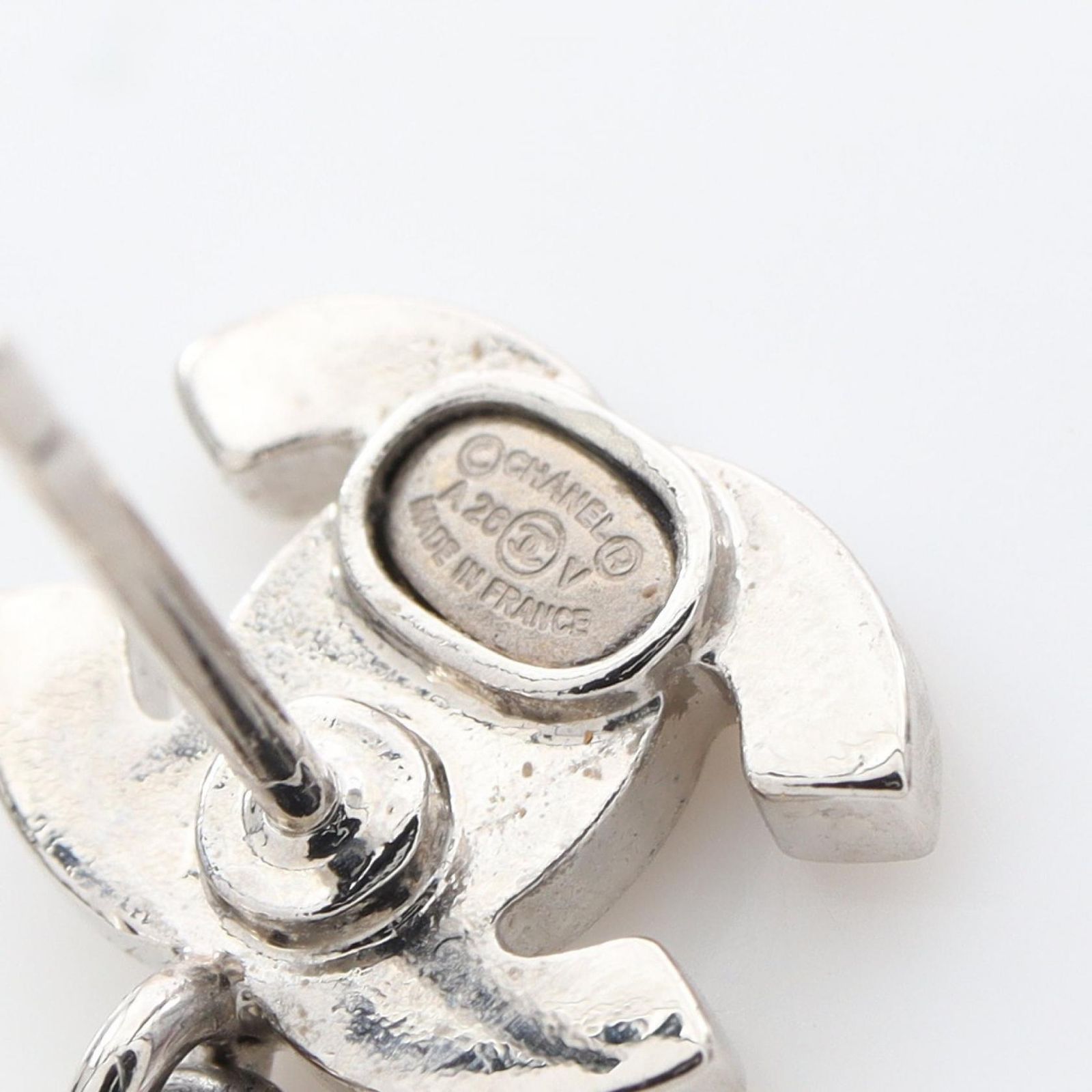 シャネル CHANEL ピアス ココマーク A36138 シルバー ステンレススチール ココマーク フェイクパール ピアス レディース Used A シャネル CHANEL ピアス ココマーク A36138 シルバー ステンレススチール ココマーク フェイクパール ピアス レディース Used A