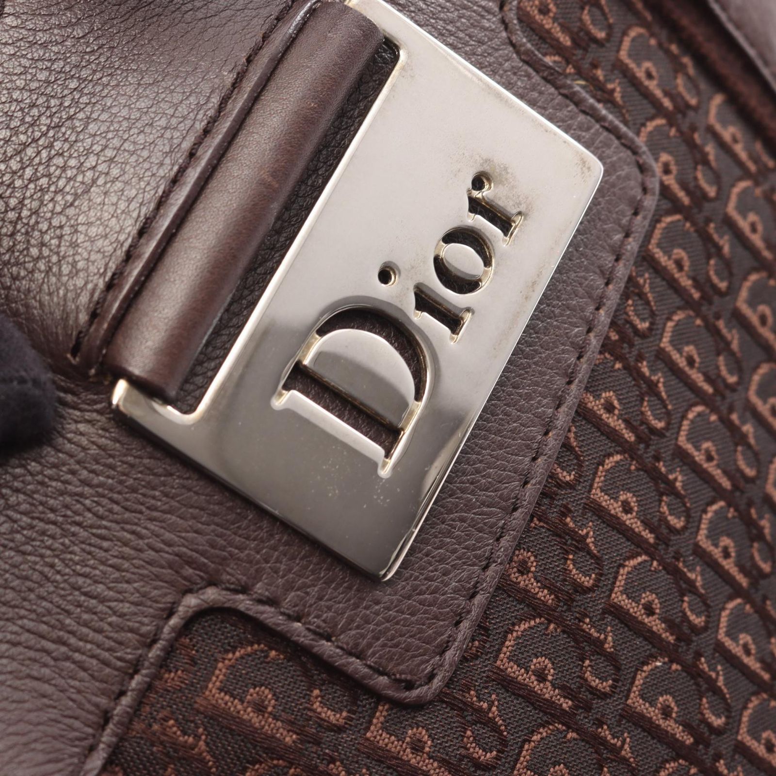 ディオール Dior トートバッグ ストリートシック トロッター ブラウン 