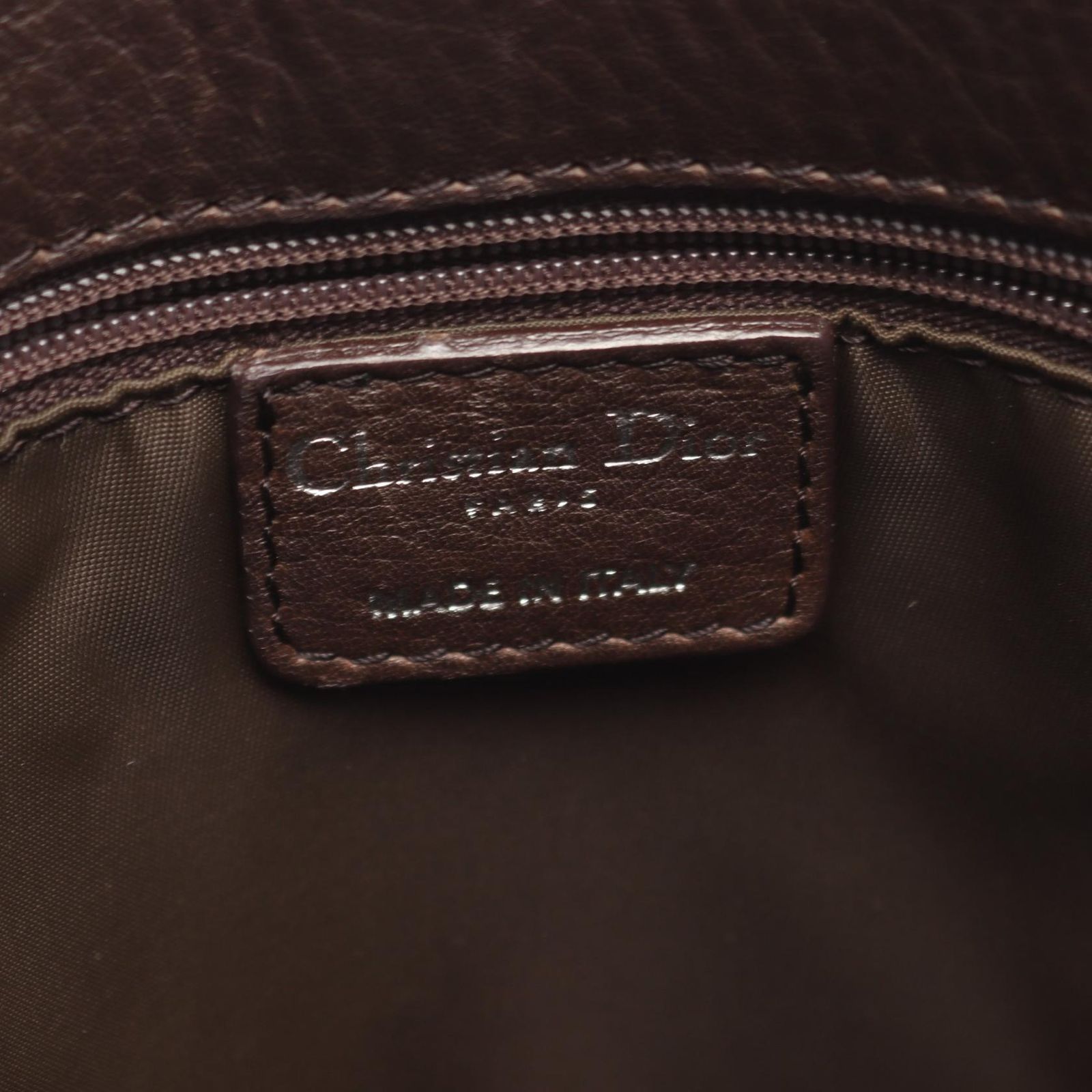 ディオール Dior トートバッグ ストリートシック トロッター ブラウン 