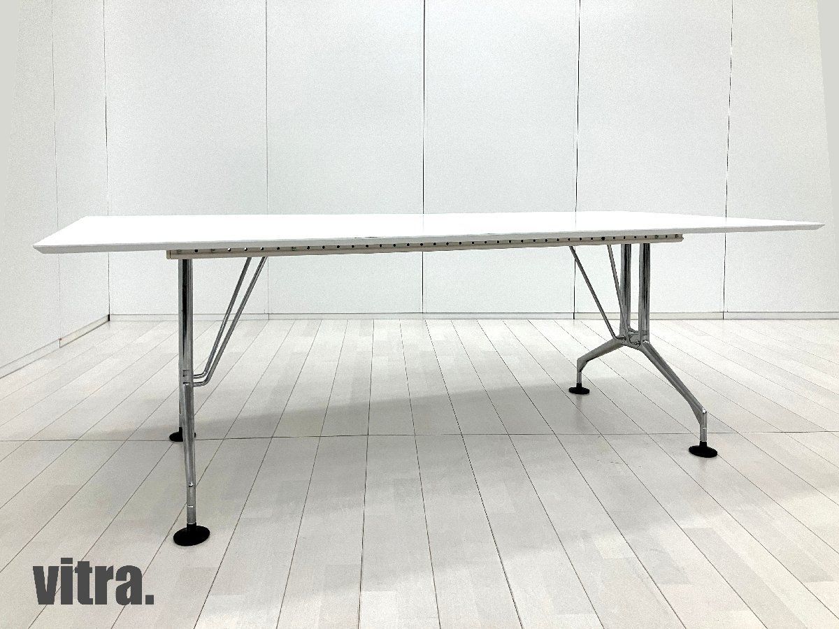 Vitra / ヴィトラ■Ad Hoc / アドホック■ カンファレンステーブル W2060■ ホワイト■アントニオチッテリオ