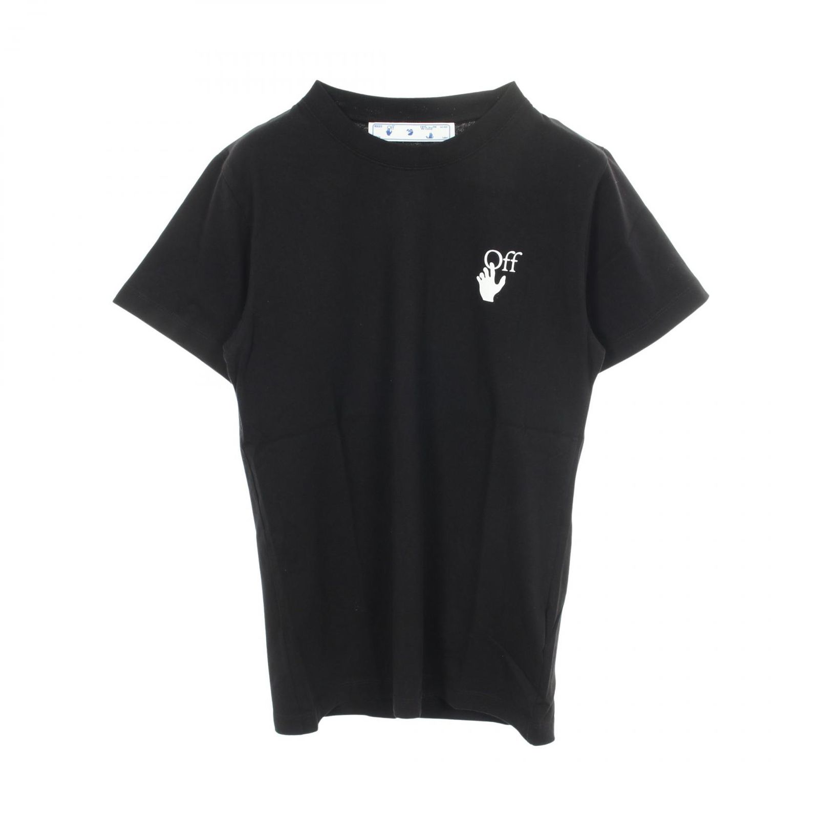 オフホワイト OFF-WHITE 半袖Tシャツ スプレーアロー ブラック 