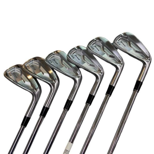 【中古】 ダンロップ SRIXON ZX7 Mk II 6S アイアンセット IR リシャフト (フレックスその他) メンズ 男性用 右利き 右用 Cランク ゴルフクラブ