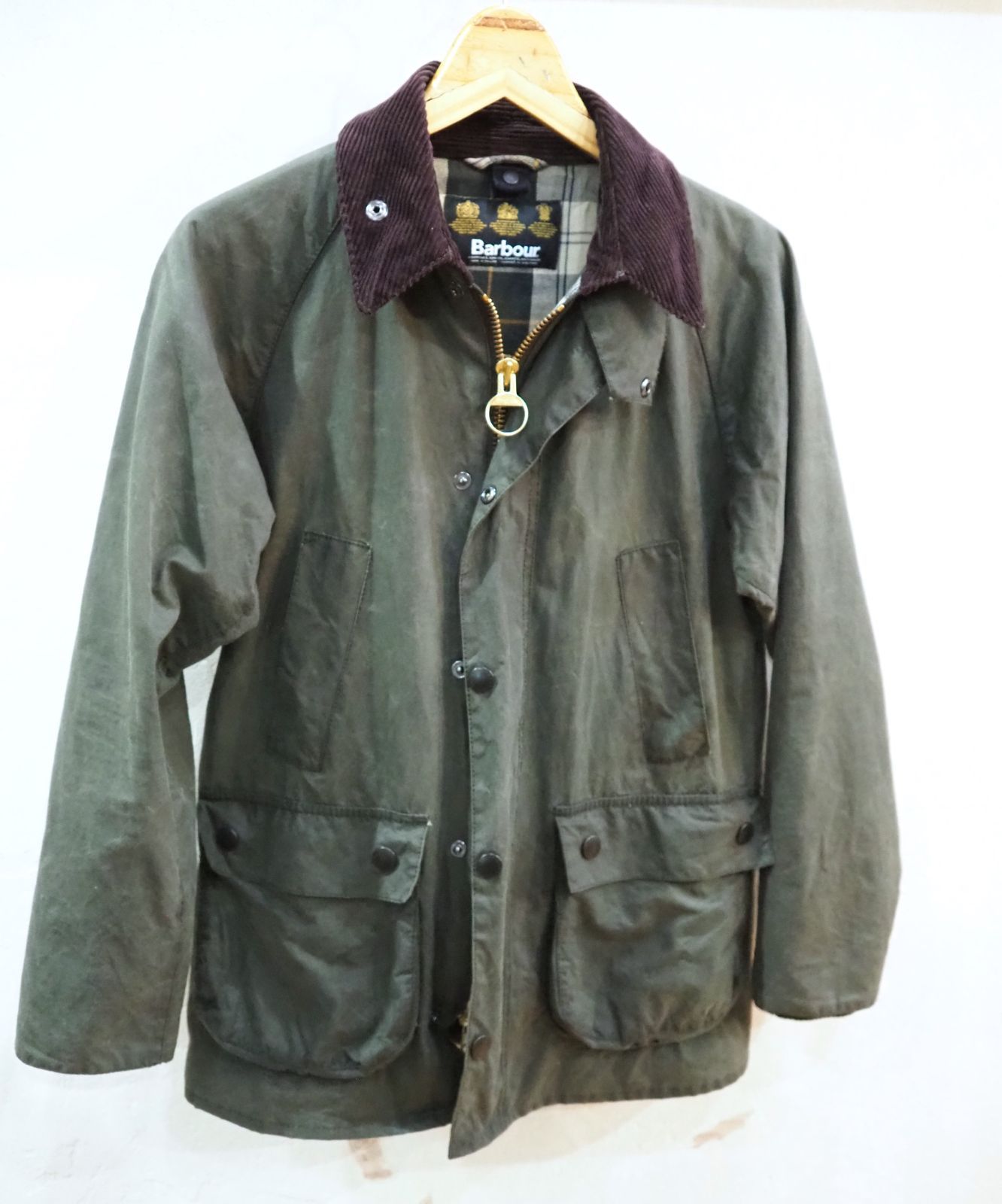 英国製Barbour SL BEDALE バブアー ビデイル ジャケット（38）-猫の日