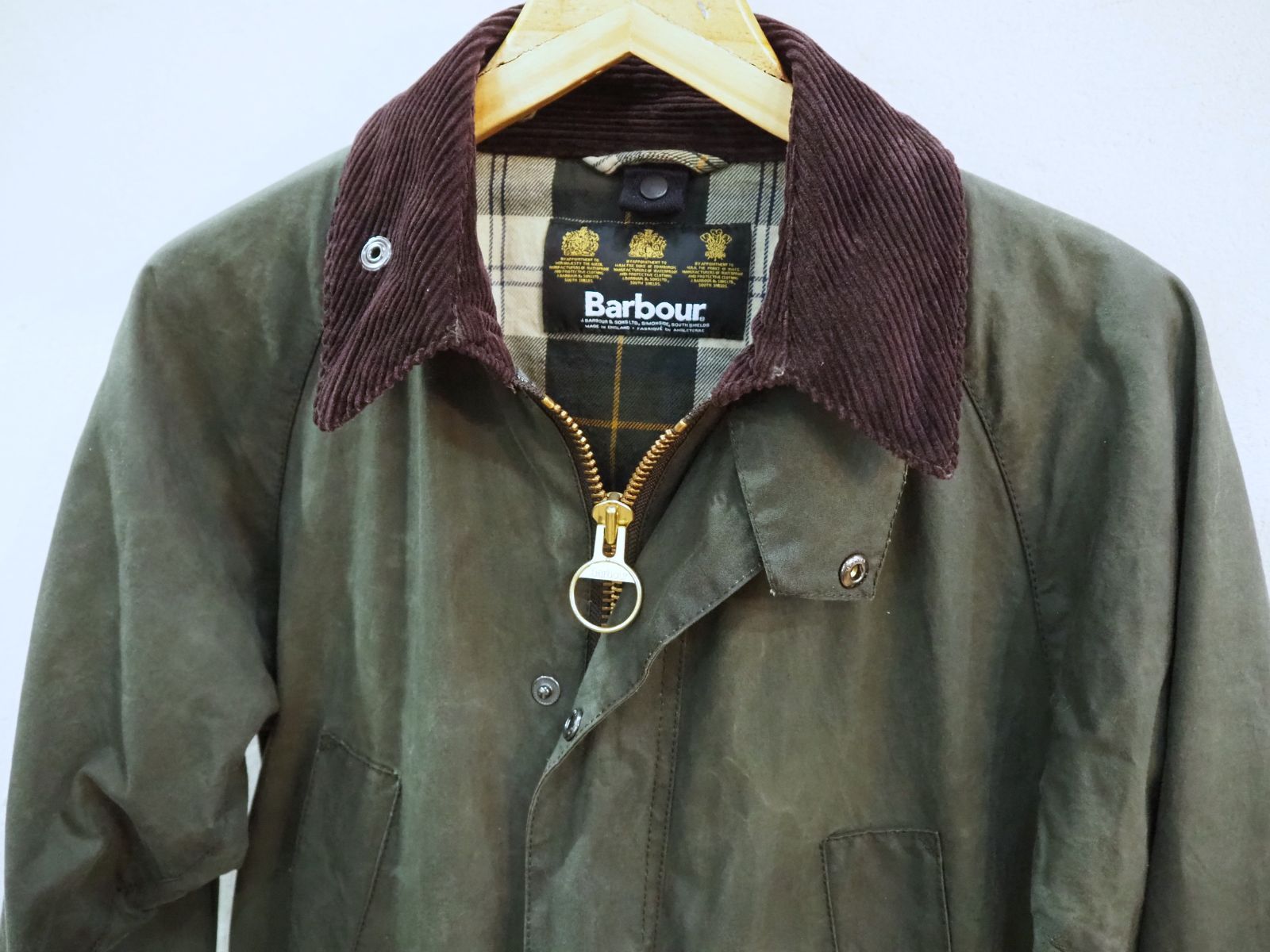 英国製Barbour SL BEDALE バブアー ビデイル ジャケット（38）-猫の日