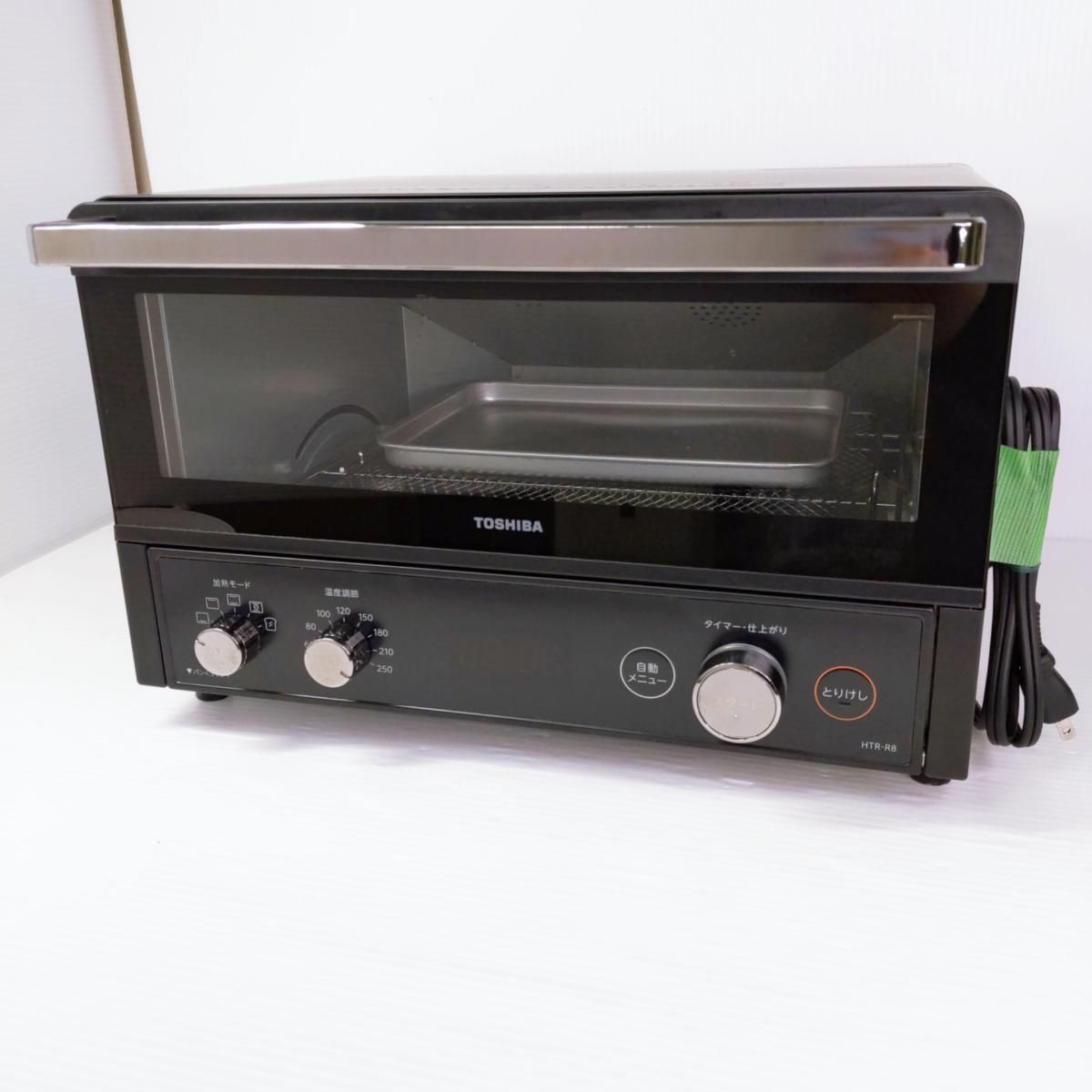 【中古品】東芝 コンベクションオーブントースター 2022年製 HTR-R8〇YR-54900〇