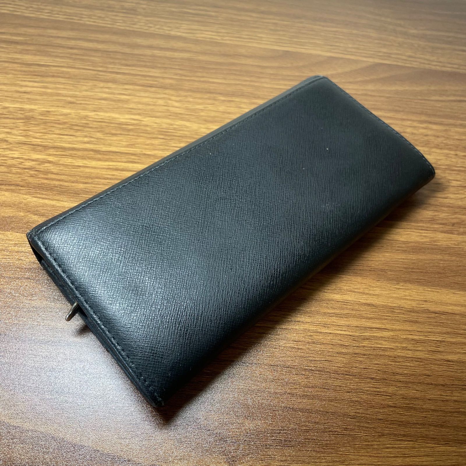 美品】FURLA フルラ 長財布 ブラック レザー 美品 ロングウォレット 黒 