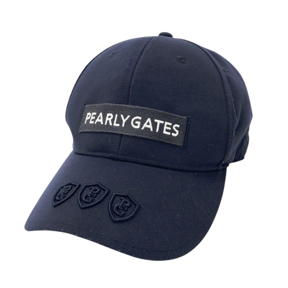 PEARLY GATES パーリーゲイツ キャップ ネイビー系 FR [240101683662] ゴルフウェア ストスト