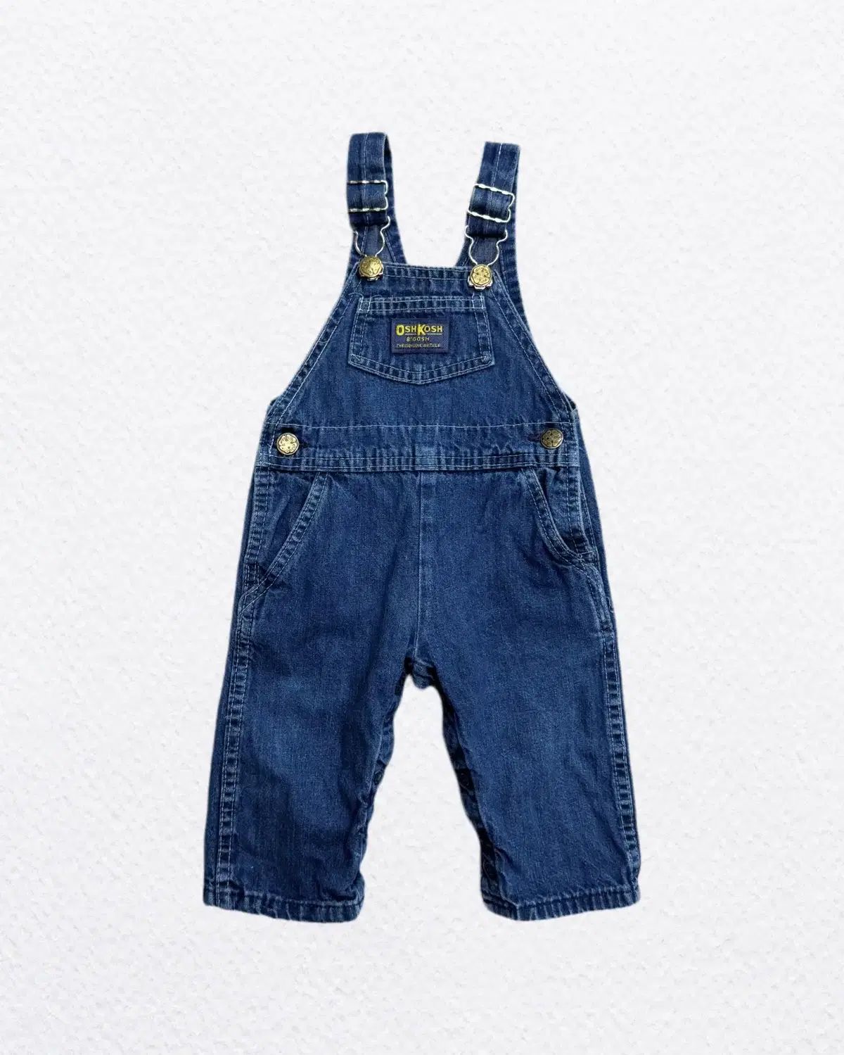 OshKosh ベイビー Classic デニム オーバーオール 6-9m