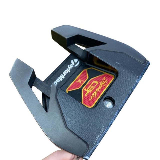 【中古】 テーラーメイド Spider GT BLACK センターシャフト 34インチ パター PT スチール (フレックスその他) メンズ 男性用 右利き 右用 Cランク ゴルフクラブ