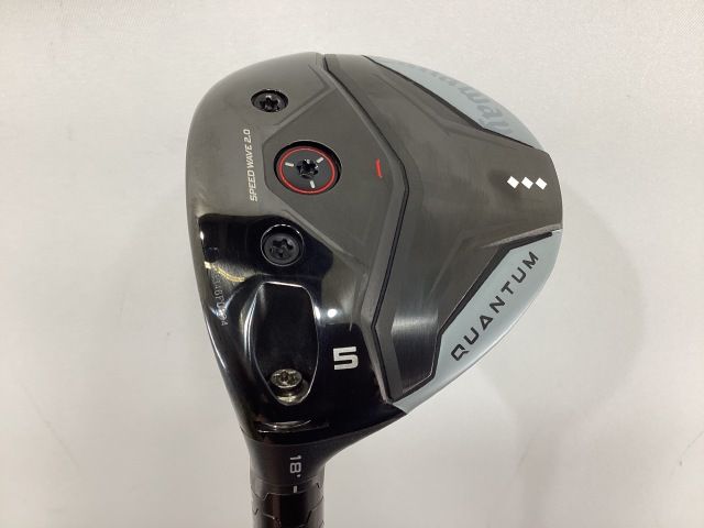 【中古】レフティーフェアウェイウッド キャロウェイ 【レフティ・5W】クアンタム　トリプルダイヤモンド/TENSEI GRAY 60 for CW/X/18[6771