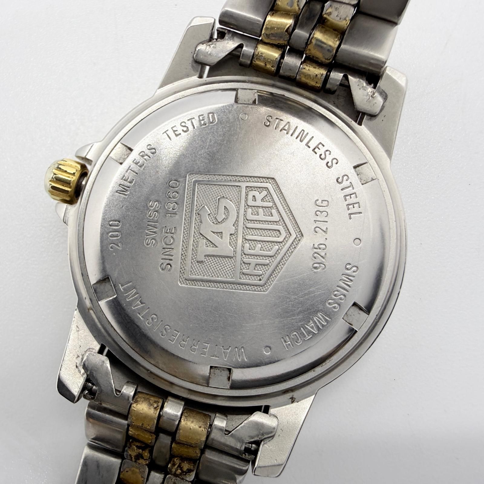 メンズ TAG HEUER タグホイヤー プロフェッショナル 200m 925.213G
