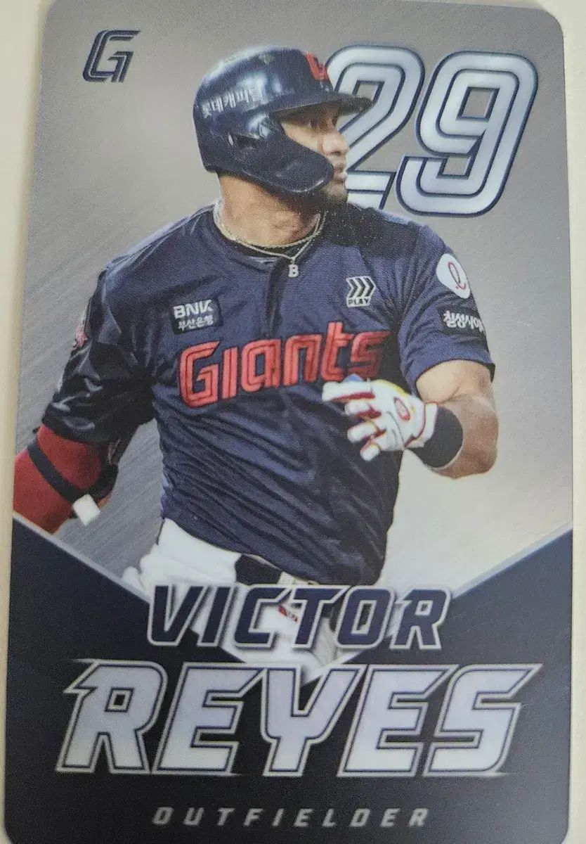 ロッテ ジァイアンツ 写真 フォト PHOTO カード スペシャル レイ イーエ選手 出品
