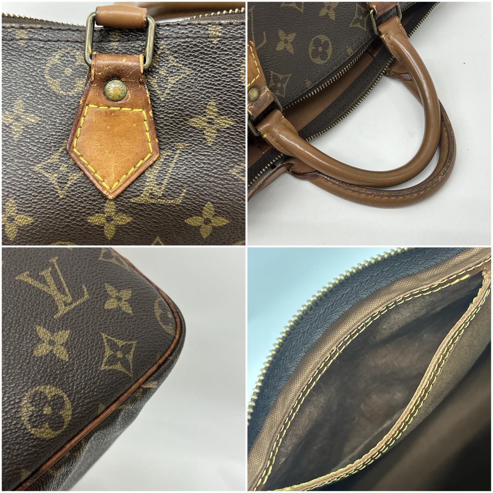 LOUIS VUITTON ルイヴィトン ボストンバッグ モノグラム スピーディ30 