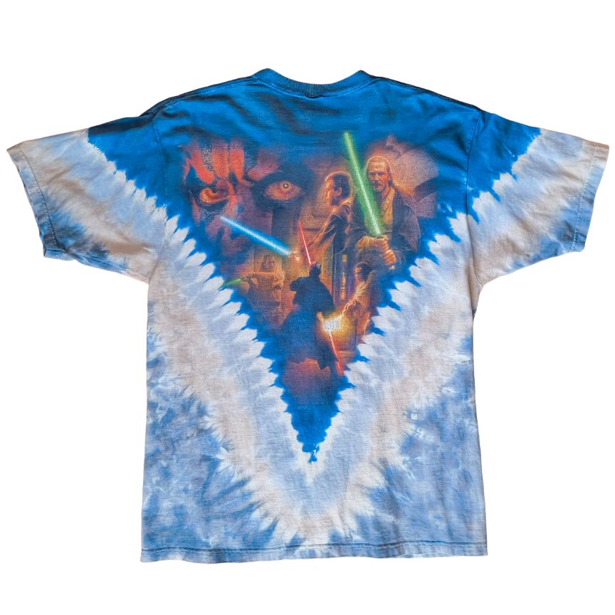 【L相当】STAR WARS スターウォーズ リキッドブルー　Liquid Blue　ダースモール　オビワン　クワイガン　Tシャツ　2610【古着】