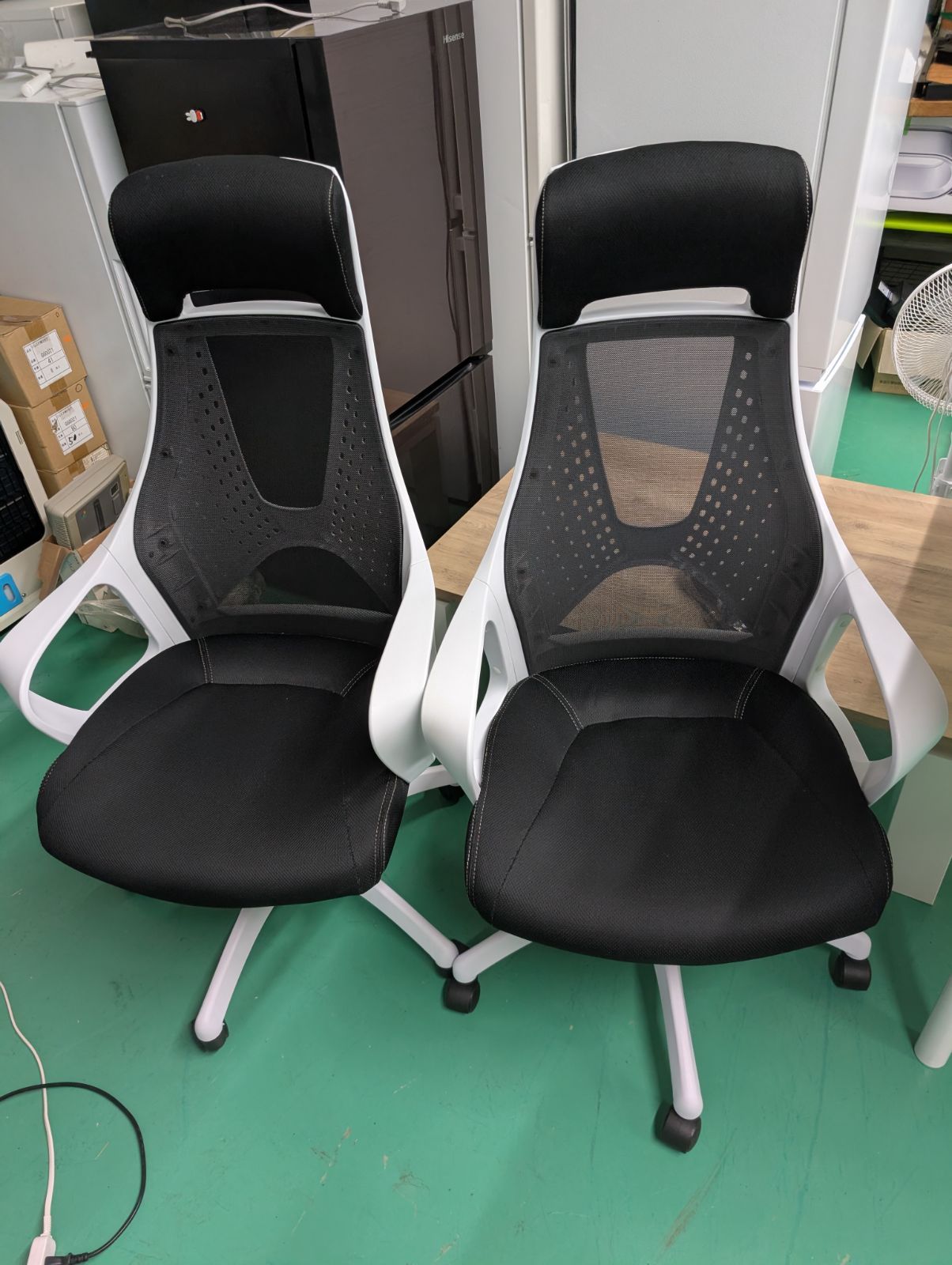 ☆美品☆　ニトリ　オフィスチェア（OC501）　2個セット