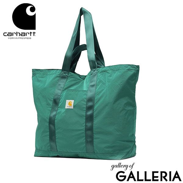 【日本正規品】 カーハート トートバッグ メンズ レディース A4 B4 A3 大きめ 大容量 Carhartt WIP バッグ 軽量 軽い ブランド ナイロン カジュアル 旅行 横 横型 CANBY TOTE BAG I034597 Rainforest